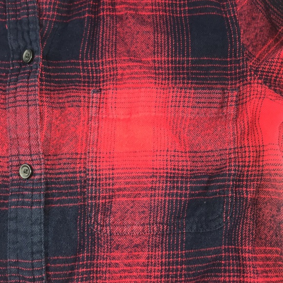 Madewell Classic Flannel Shirt Sz: S - Picture 4 of 11